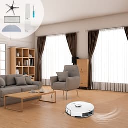 Xiaomi robotstofzuiger onderdelen - Stofzuiger onderdelen voor Xiaomi Roborock S7 - Accessoires Set voor Xiaomi Roborock S7 / S7 MaxV / S7 MaxV Plus / S7 MaxV Ultra - Vervangbare Robot Stofzuiger Onderdelen — thumbnail 2