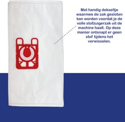 Multaparts® stofzuigerzakken geschikt voor Numatic NVM 1CH 1B/C -24 stuks- | Made in Europe | O.a geschikt voor Numatic Henry, Hetty, James, PPR-240, 604015 Hepa-Flo — thumbnail 4