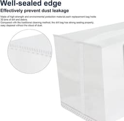 Stofzuigerzakken Geschikt voor Ecovacs Deebot X1 Omni 6-pack — thumbnail 4