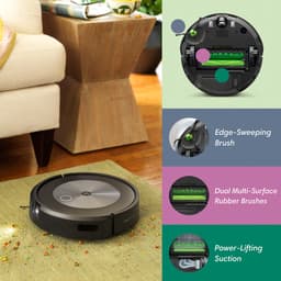 iRobot® Roomba® j7 - Robotstofzuiger - Objectdetectie en vermijding - j7158 — thumbnail 3