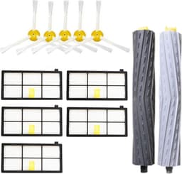 Onderhoudsset geschikt voor iRobot Roomba 800 & 900 set Borstel & HEPA filters zijborstels kit onderdelen reserve vervanging robot stofzuiger — thumbnail 1