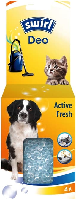 Swirl geurzakjes 'Active Fresh' - 4 zakjes deo geur parels - stofzuigerverfrisser geurkorrels voor in de stofzuiger — thumbnail 2