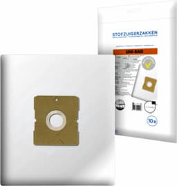 SQOON® Stofzuigerzakken Geschikt voor Uni-Bag - High Filtration - 10 Stuks — thumbnail 3