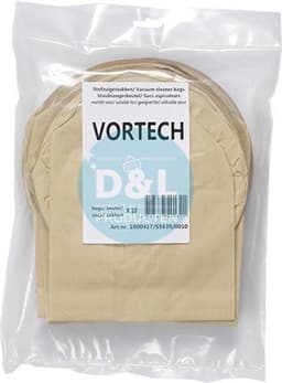 Stofzuigerzakken Geschikt voor Vortech (10 stuks) — thumbnail 1