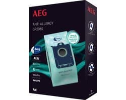 AEG stofzuigerzakken s-bag Anti Allergy 4 stuks GR206s