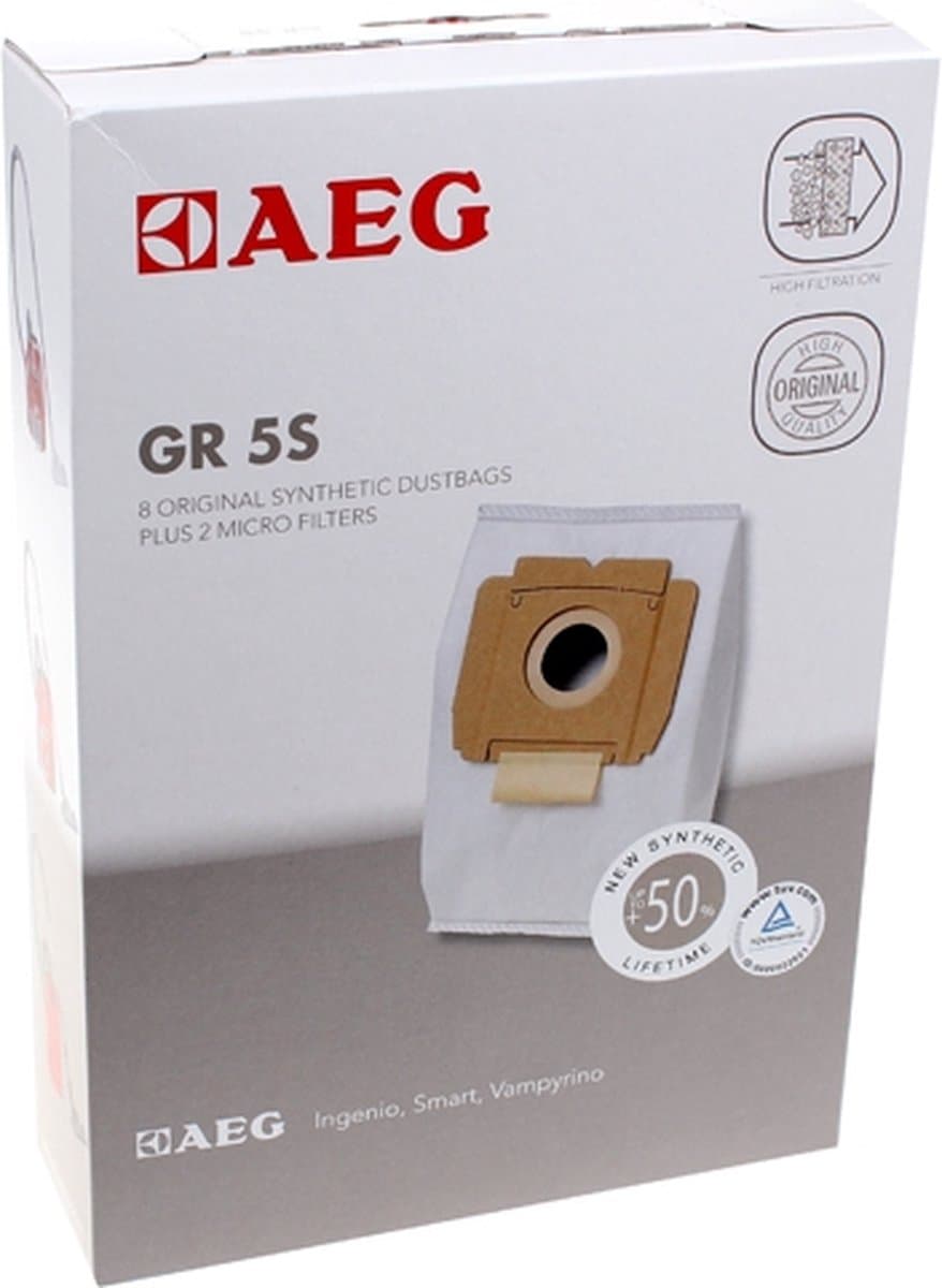 AEG - STOFZUIGERZAK ORIG GR5S VAMPYRINO SET 8+2MF - 9002565407 — afbeelding 1