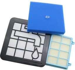 Filter set geschikt voor Philips PowerPro Compact - Power Pro Active - City filterset FC8010/02 FC8010/01 HEPA allergie — thumbnail 2