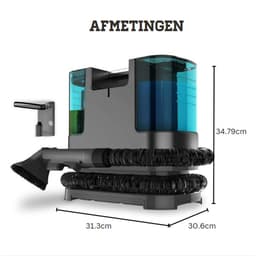 Meubelreiniger Apparaat 3-in-1 - Tapijtreiniger Machine Vlekkenreiniger Met Dubbel Waterreservoir 1.7L - Stofzuiger Bank Reiniger — thumbnail 2