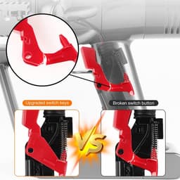 Trigger Aan/Uit Knop geschikt - Voor Dyson V10 / V11 - trigger - Schakelaar Vergrendeling - Handgreep Clip - voor Dyson Switch Button - knop - Accessoires en Onderdelen Steelstofzuiger - Switch Button – Stofzuiger Knop - Handgreep clip — thumbnail 5
