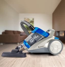 TurboTronic CV04 Stofzuiger - 4 Liter - Grijs/Blauw — thumbnail 3