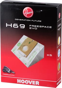 Hoover H69 Freespace EVO - Stofzuigerzak - 5 stuks — thumbnail 1
