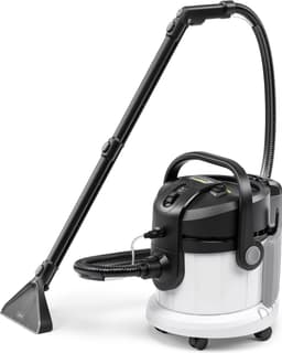 Kärcher SE 4 Tapijtreiniger - Vlekkenreiniger - 4 / 4 liter - Nat- en droog stofzuiger - Incl. reinigingsvloeistof 100 ml Geschikt voor oa. autostoelen - bureaustoelen - banken - hondenmanden, tapijten, vloerkleden, baby- en kinderstoelen — thumbnail 2