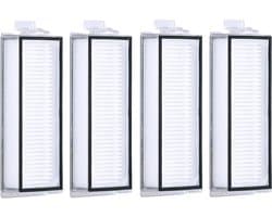 Filter Hepa geschikt voor Xiaomi Roborock Q7/Q7+/Q7 MAX/Q7 MAX +/Q8 Max/ Q8 Max+/ Q5 Pro/ Q5 Pro+/T8 Robot Stofzuiger Vervanging Reserve Accessoires - 4 stuks