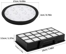 1 x SET FILTERS vervanging VOOR ROWENTA TEFAL STOFZUIGER - VERVANGINGSFILTER ZR006001. ROWENTA: RO692 RO693 RO694 RO695 RO696 RO697 RO698 RO699 RO721 RO722 RO723 RO724 RO725 RO726 RO727 RO728 TEFAL: TW695 TW698 TW699 TW723 TW724 TW726 — thumbnail 4