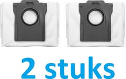 2 x stofzuigerzak voor de robot Dreame X30 - X40 - L10s ultra pro heat - X50 - Grote capaciteit tot 3L - beste kwaliteit vervangingen - voor Dreame L10s pro Ultra/L10s Pro Ultra Heat/X40 Ultra E12/L40 Ultra/L10s Ultra Gen2 - stofzuigerzakken — thumbnail 1
