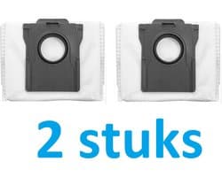 2 x stofzuigerzak voor de robot Dreame X30 - X40 - L10s ultra pro heat - X50 - Grote capaciteit tot 3L - beste kwaliteit vervangingen - voor Dreame L10s pro Ultra/L10s Pro Ultra Heat/X40 Ultra E12/L40 Ultra/L10s Ultra Gen2 - stofzuigerzakken