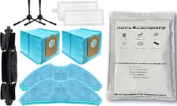 Replacements® Vervangingsset geschikt voor de Philips Homerun 2000 en 3000 series robotstofzuigers - 9-delig — thumbnail 2