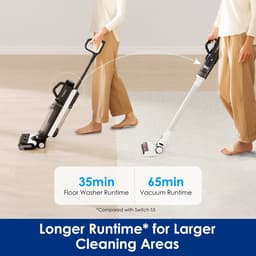 Vloerreinigers - vloerreiniger elektrische - 5-in-1 – Nat en Droog, Zelfreinigend, Dual-Edge Technologie — thumbnail 3