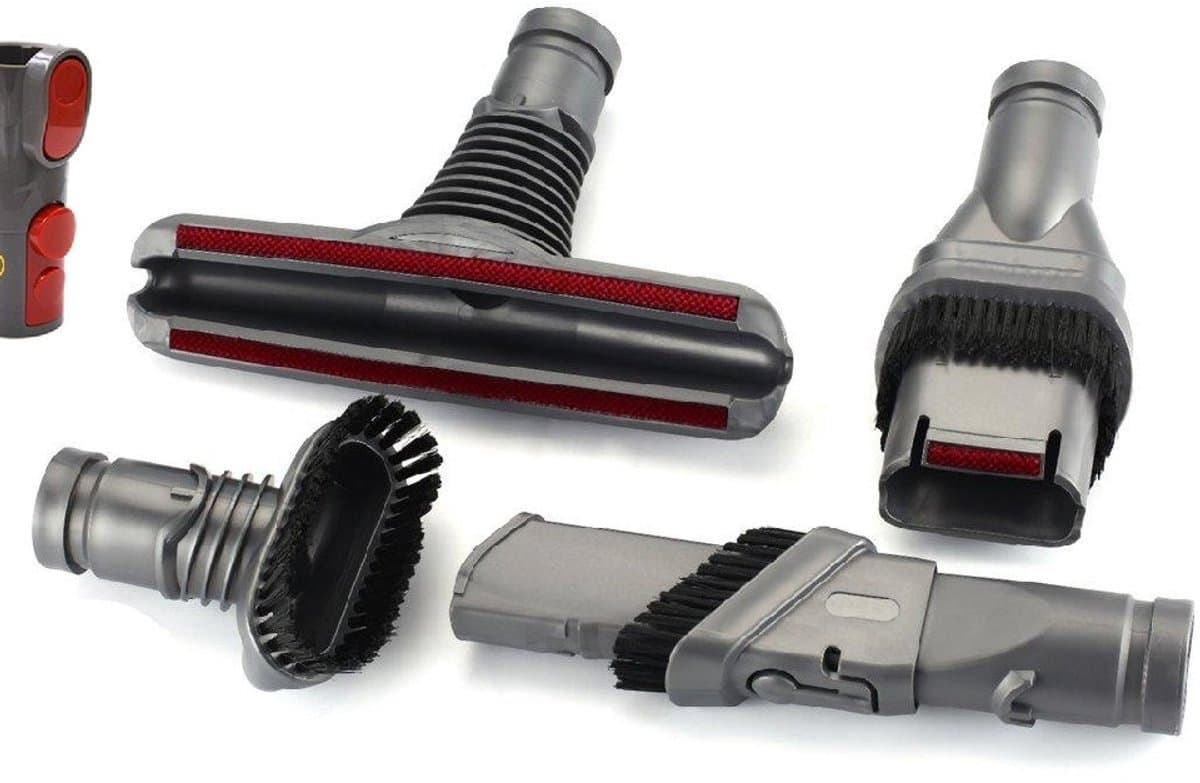 Geschikt voor Dyson, kleine zuigmondenset 5 delig diverse modellen V6/V7/V8 — afbeelding 1