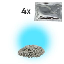 Antibacteriële geurkorrels luchtverfrisser deodorantkorrels voor in de stofzuiger stofzuigerzak of stofreservoir - 4 zakjes - Oceaan geur — thumbnail 1
