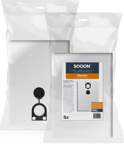 SQOON® Stofzuigerzakken PRO Geschikt voor Starmix FBV 25 / 35 & Dibo 411231 - 5 Stuks — thumbnail 1
