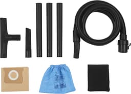 Parkside Nat droogzuiger - Vermogen: 1200 W - Zuigvermogen: 180 Air watt - Tankinhoud: 12 L - Ook te gebruiken als blazer of voor het opzuigen van water - Inclusief o.a. zuigslang (2 m), mondstukken, zuigbuis, textiel filterzak en schuimstoffilter — thumbnail 3