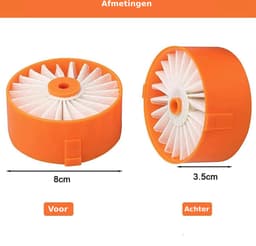 HEPA filter geschikt voor Black + Decker Powerseries Extreme steelstofzuiger - Stofzuigerfilter voor BSV2020G en BSV2020P — thumbnail 4