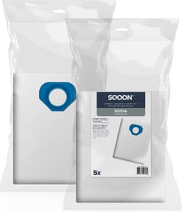 SQOON® Stofzuigerzak geschikt voor Nilfisk GM80/GM90 - Gelijk aan model: 107418500, 81620000, 82095000 - High Filtration voor industriële toepassingen — thumbnail 1