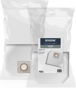 SQOON® Stofzuigerzakken Geschikt voor Makita DVC260 - 10 Stuks — thumbnail 1