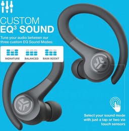 Draadloze Sport Oordopjes - Zweetbestendige Bluetooth Hoofdtelefoon met 32+ Uur Speeltijd — thumbnail 2