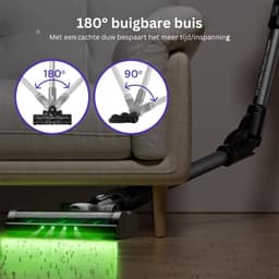 Thuys Steelstofzuiger - Draadloos - Stofzuiger Zonder Zak Op Accu – Draadloos – Vacuum Cleaner – Volledige Set — thumbnail 3