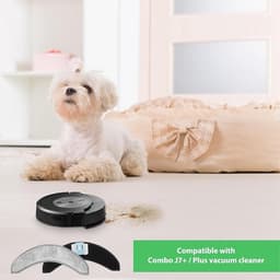6 stuks dweildoeken voor iRobot Roomba Combo J7, J7+, J9+, J9 Plus, 10 Max robotstofzuigeraccessoires, herbruikbaar en hoge reinigingsprestaties, reserveonderdeel — thumbnail 5