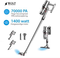 Bolt Electronics® SUPERSONIC GEN V2025 Handstofzuiger - Steelstofzuigers - Zonder Zak — thumbnail 1