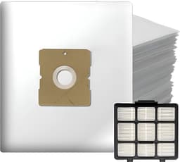 20x Stofzuigerzakken, 1x HEPA filter geschikt voor Inventum ST306 ST307 ST308 stofzuigers - Vervanging stofzakken SZ300 21200900119, 21200900120 en 21200900010 — thumbnail 1