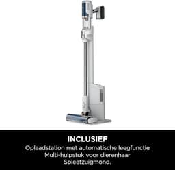 Shark Clean & Empty Draadloze Steelstofzuiger met Laad- Leegstation - BU3521EU - Accuduur: 40 minuten - stofzuiger met zelflegend systeem - houdt vuil en stof tot wel 30 dagen vast - Compact Design - Geschikt voor Tapijt, Harde Vloeren en Dierenharen — thumbnail 5