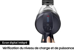 Samsung VS20B75B1R4 2-in-1-steelstofzuiger Batterij/Accu Droog Zakloos 550 W Zwart, Chroom, Violet — thumbnail 3