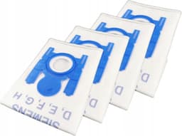 20 x Anti-allergene stofzuigerzakken SUPER ZAK KRACHTIG !!! voor stofzuiger Bosch Siemens - D E F G H - BOSCH Serie 4 - BGLS48X350 model SBMB01/BA2000 - 3 LAGEN - HYGIËNISCHE AFDICHTING - 20 stuks — thumbnail 3
