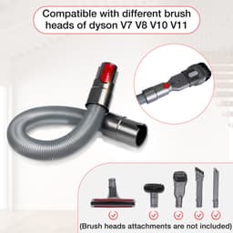 Flexibele verleng slang geschikt voor Dyson V7 V8 V10 V11 SV12 SV14 — thumbnail 4