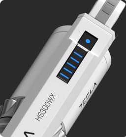 Tesla HS300WX Steelstofzuiger & Elektrische bezem Zakloos 0,2 l 200 W Grijs, Wit — thumbnail 5
