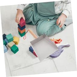 Kleine Stoffer - Stoffer en blik - Snel opruimen - Met handvat - 21.5 cm - Multicolor — thumbnail 4