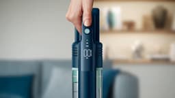 Philips Steelstofzuiger met Dweilfunctie XC5141/01 - Zuigmond met LED verlichting - Draadloos - Zonder Zak - Handstofzuigerfunctie - Alle Vloertypen - Lichtgewicht — thumbnail 3