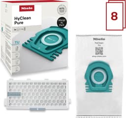 MIELE TU Allergy XL HyClean Pure - 8 stofzuigerzakken en een HEPA-filter — thumbnail 1