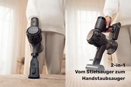 Steelstofzuiger - Draagbare stofzuiger - Snel schoonmaken - HEPA filter - 55 minuten - Zwart — thumbnail 2