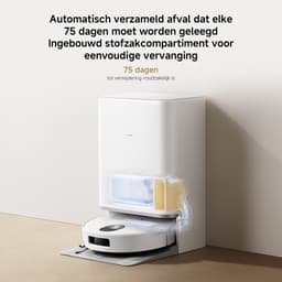 Xiaomi Robot Vacuum 5 | Robotstofzuiger | 20000Pa zuigkracht | Dweilfunctie | Slimme navigatie | Zelfreinigend station | App bediening — thumbnail 3