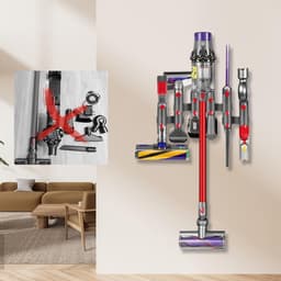 Accessoires voor Dyson V7 V8 V10 V11 V15 - Wandmontage voor Stofzuiger en Opberging — thumbnail 3