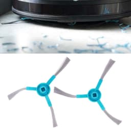 Zijborstels voor Conga 3090 3490 4090 - 6 Stuks Robotstofzuiger Accessoires - Blauw — thumbnail 4