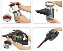 3 stuks - 2 filter en 1 Reinigingsborstel - voor Bosch 6-serie stofzuiger - vervangingsaccessoire — thumbnail 5