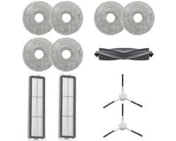 Dreame L10 Prime/L10s Ultra/L10 Ultra Original Accessoireset: 1 hoofdborstelkop, 2 zijborstels, 2 stoffilters, 6 dweildoeken (3 paar)