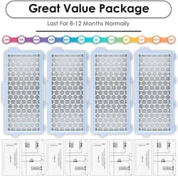 4 stuks vervangende HEPA-filters Guard S1 / L1, voor Miele Guard S1 / L1, Compact C1 en C2 / Complete C2 en C3 S8340 stofzuigers, 2 HEPA-filters + 2 Airclean uitlaatfilters en motorbescherming — thumbnail 5