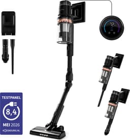 Bloomfold Draadloze Steelstofzuiger Swift – Kruimeldief - Met Laser en Vuildetectie – Krachtige 350W Accustofzuiger voor Dierenharen – Lichtgewicht – 60 min Accu — thumbnail 1